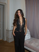 Alana lace top - sort