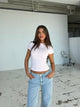 Basic tee - lyserød