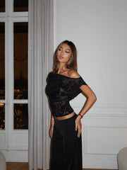 Hera rose top - sort