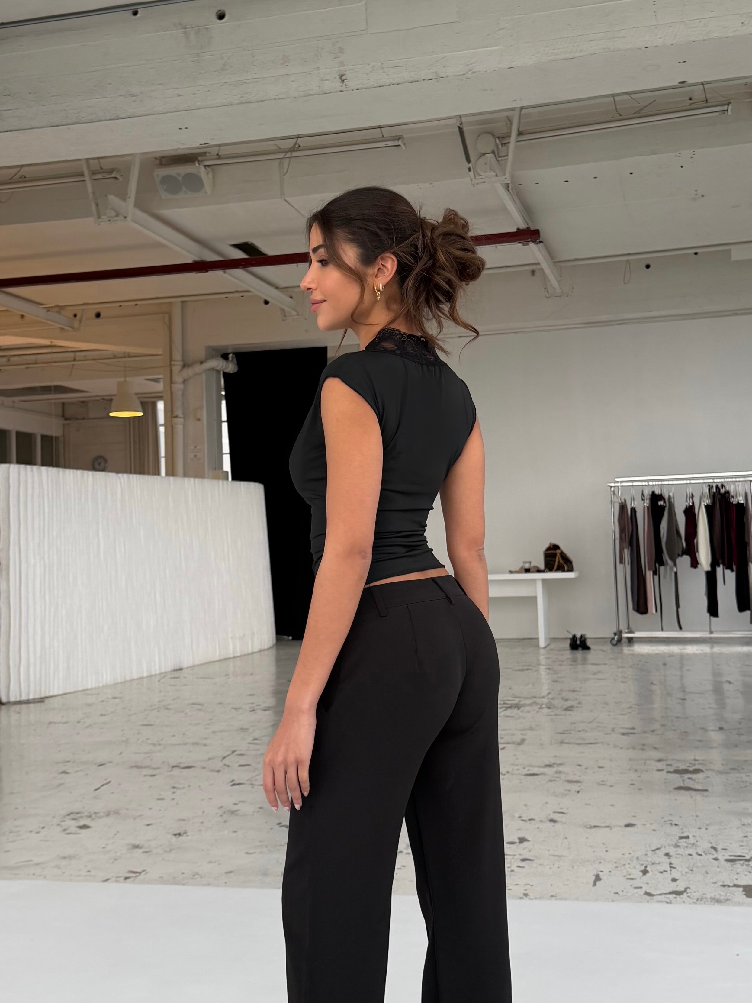 Pretty Luna basic tee - sort