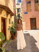 Cotton Tie skirt - hvid