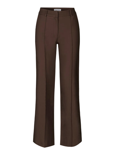 Buy FUEGO Fashion Wear Dark Brown Trouser Women's at Amazon.in