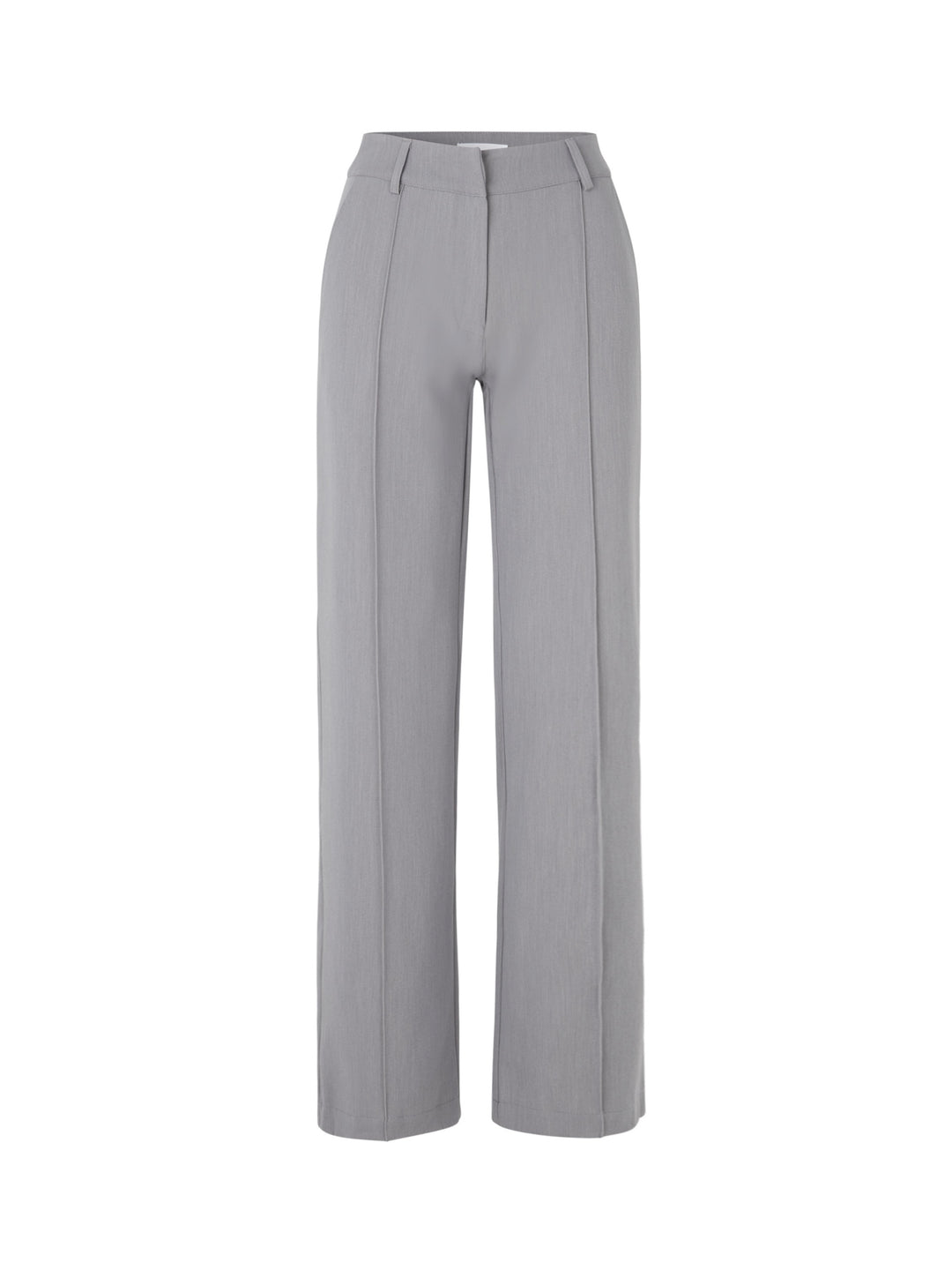 Tall Vera Wide Low Waist Bukser Lys Gra main image 1