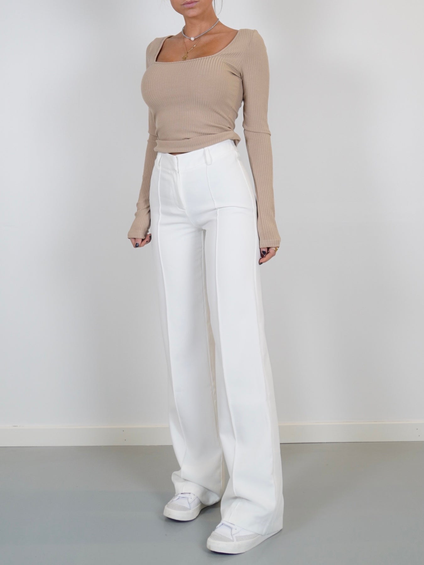 Live It Up Linen Pants White | White Fox Boutique USA
